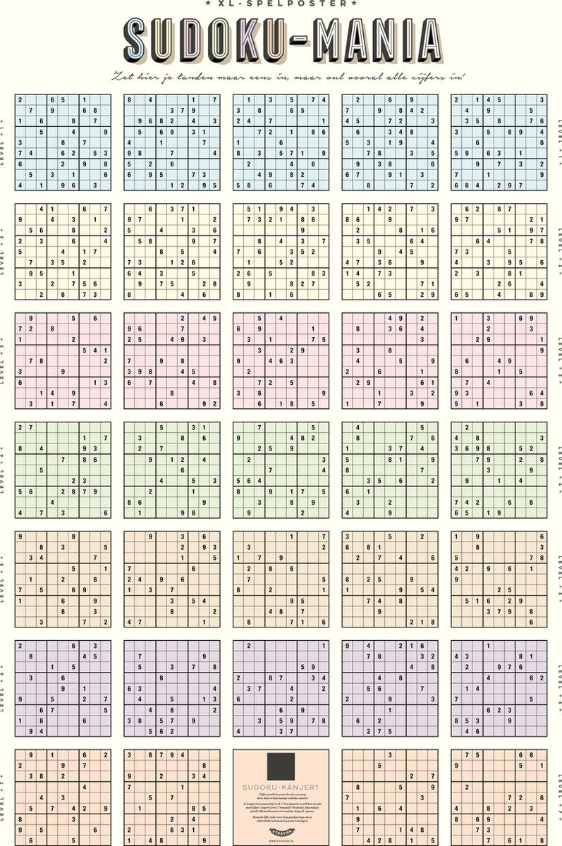 Affiche du jeu Stratier XL - Sudoku-mania