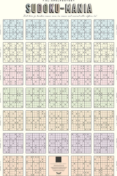 Affiche du jeu Stratier XL - Sudoku-mania