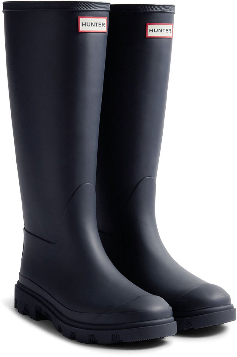 Bottes de pluie unisexes Hunter Downpour Tall Boot - bleu foncé