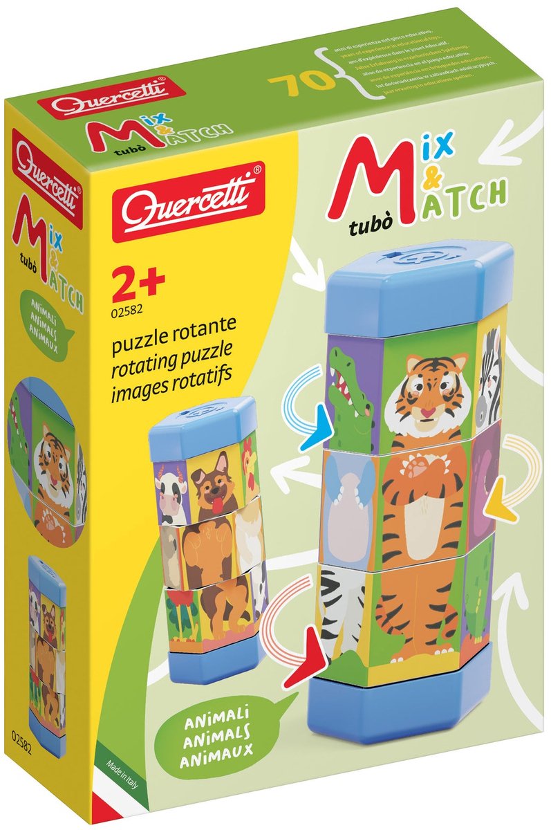 Quercetti 02582, 2 ans, multicolore