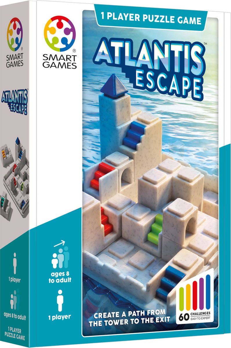 Smartgames Atlantis Escape - jeu de réflexion