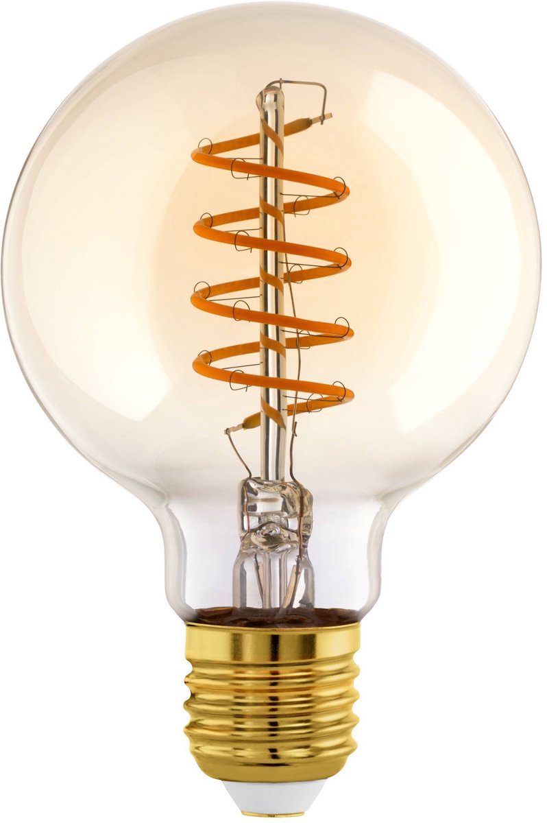 Lampe LED Eglo - E27 - ø 9,5 cm - ambre - 806 lumen - 2700k
