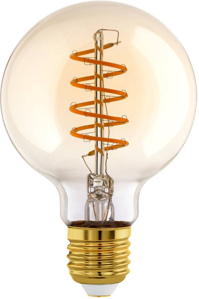 Lampe LED Eglo - E27 - ø 9,5 cm - ambre - 806 lumen - 2700k