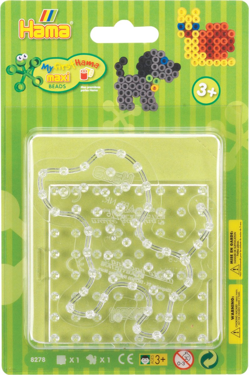 HAMA IRER Perles Plaques Maxi Square Dog