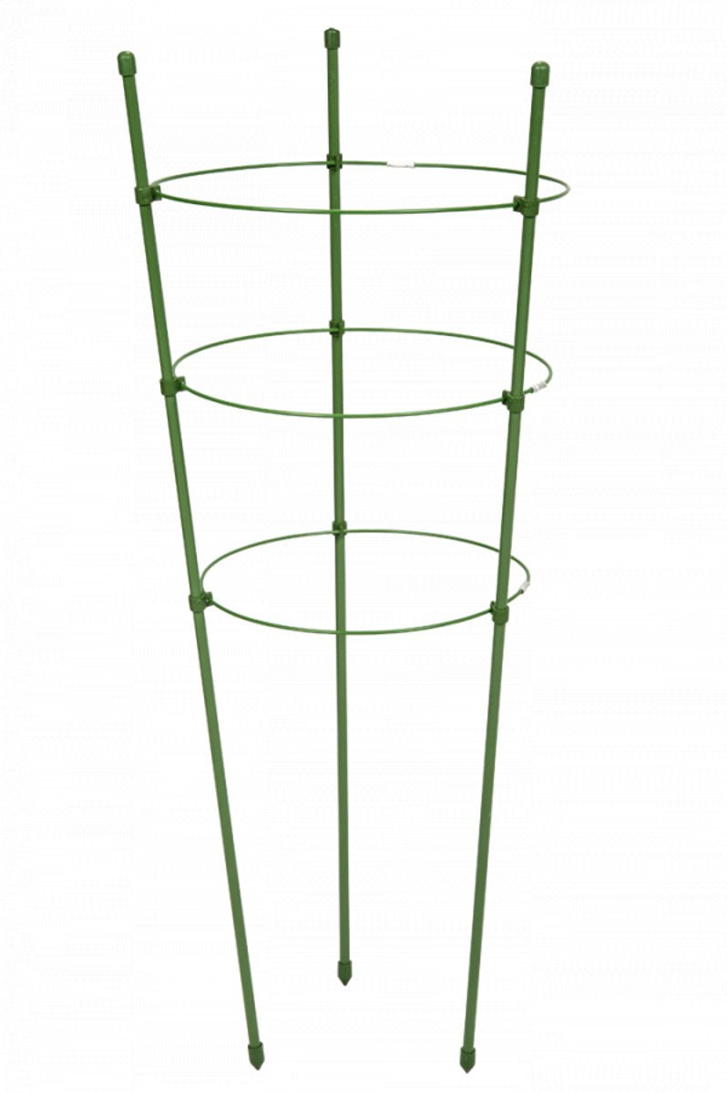 Bradas tyrp120 - tuteur pour plantes - 120cm - résistant à la rouille - PVC vert