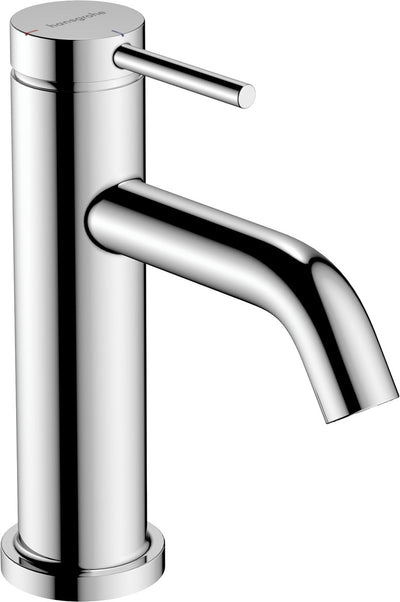 Hansgrohe tecturis s - robinet de lavabo - commande à levier unique - démarrage à froid, économie d'énergie - sans vidage - taille 80 mm - chrome
