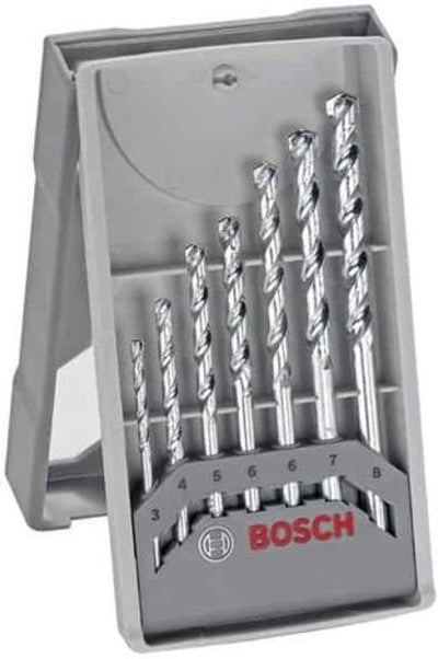 Bosch jeu de forets à maçonnerie 7 pièces cyl-1