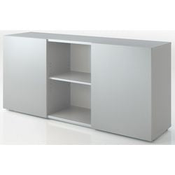 Bach armoire à portes coulissantes Hammerer 2fh gris, argent