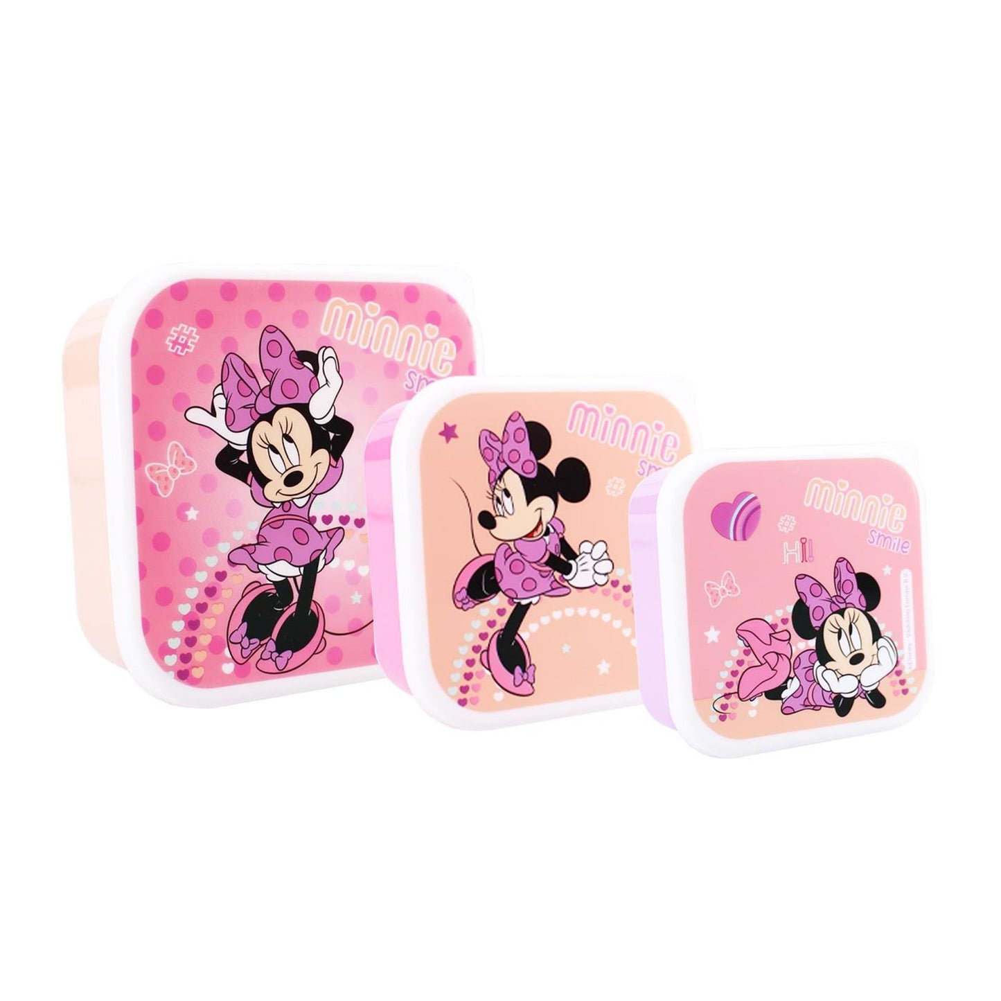 Boîte à collation Vadobag (3en1) bouchées fraîches Minnie Mouse