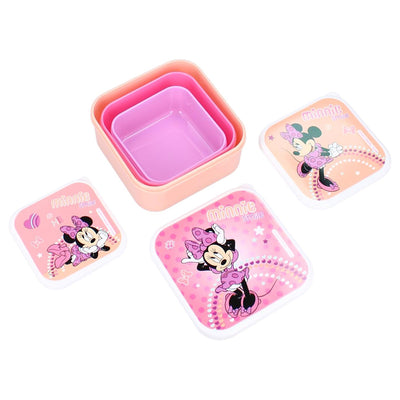 Boîte à collation Vadobag (3en1) bouchées fraîches Minnie Mouse