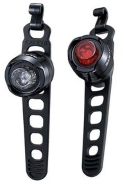 Kit d'éclairage vélo Cateye orb - LED - universel