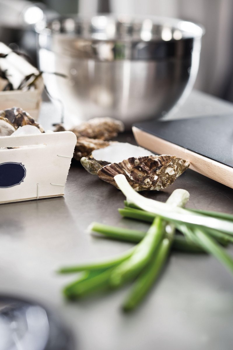 Passoire Rösle Kitchen Rösle - acier inoxydable - large ouverture - ø 18 cm - argent