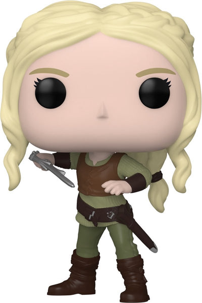 Funko le sorceleur - pop ! figurine collector tv ciri 9 cm - multicolore
