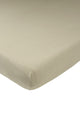 Drap-housse Meyco baby uni pour berceau - taupe - 40x80 90cm