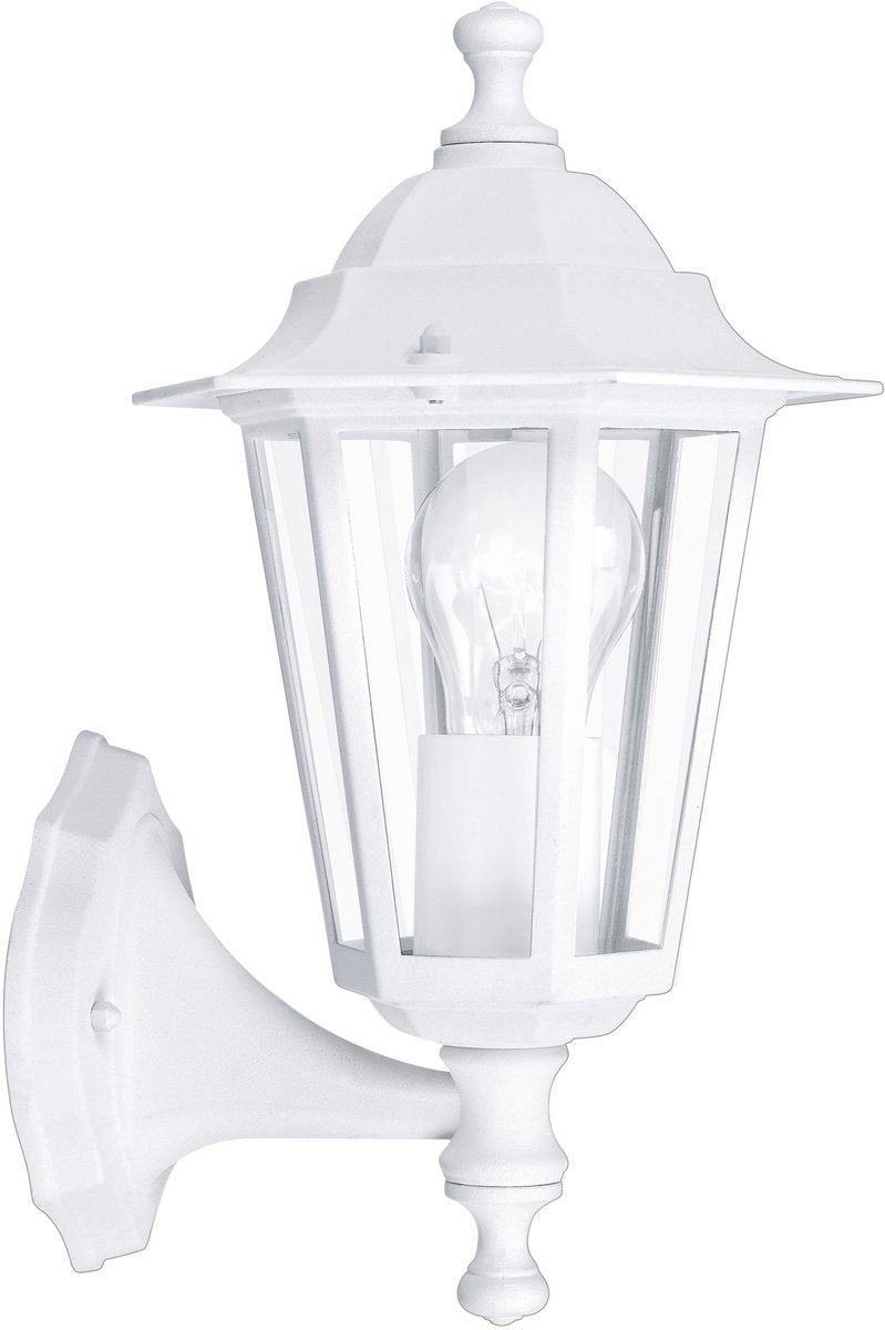 Applique d'extérieur Eglo laterna 4 - e27 - 35 cm - blanche