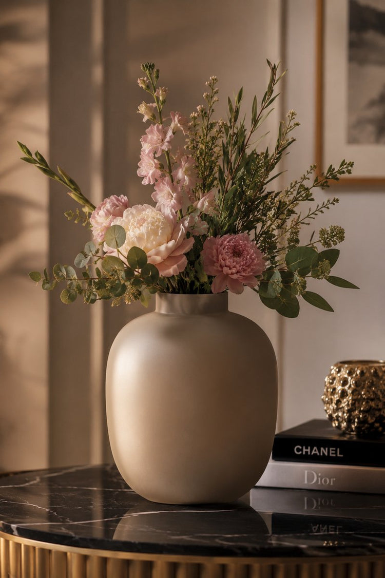 Pip studio - vase - kaki - fer - 25x32cm