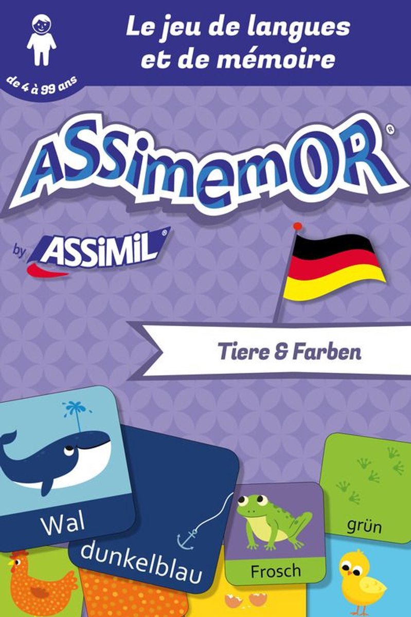 Assimemor - assimemor - mes premiers mots allemands : tiere und farben