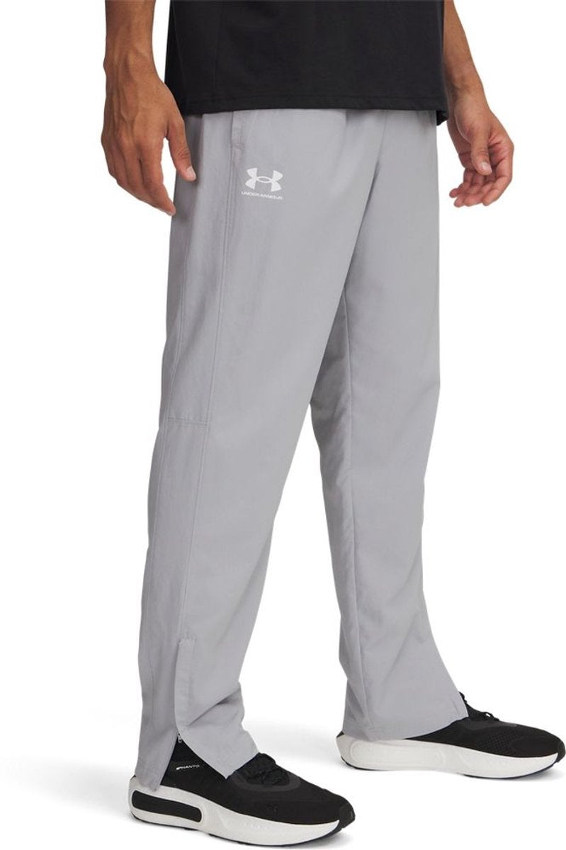 Under Armour UA Rival WVN coupe-vent PNT-Gry ensemble de vêtements de sport pour hommes - Mod gris Mod gris blanc