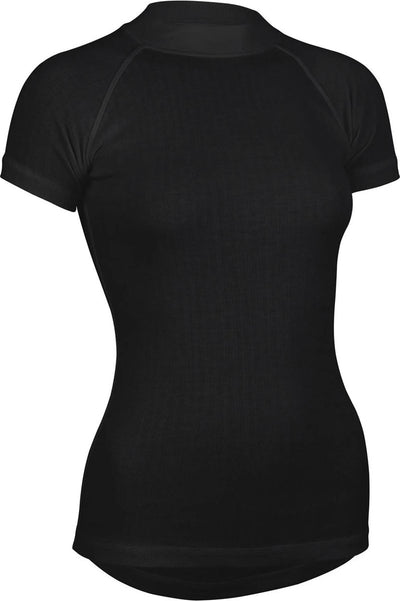 Avento chemise thermique manches courtes - femme - noir - taille 40