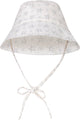 Essentiels de bain - chapeau de soleil - 0-8 ans - blanc - imprimé étoiles
