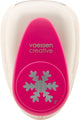 Vaessen creative punch - perforatrice figurine - flocon de neige - 4,3 x 5 cm