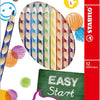 Crayons de couleur Stabilo Easycolors à gauche - 12 pcs. + taille-crayon