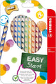 Crayons de couleur Stabilo Easycolors à gauche - 12 pcs. + taille-crayon