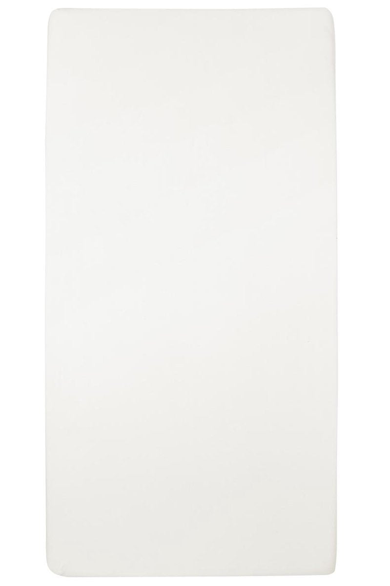 Meyco baby uni drap-housse lit junior - blanc cassé - 70x140 150cm