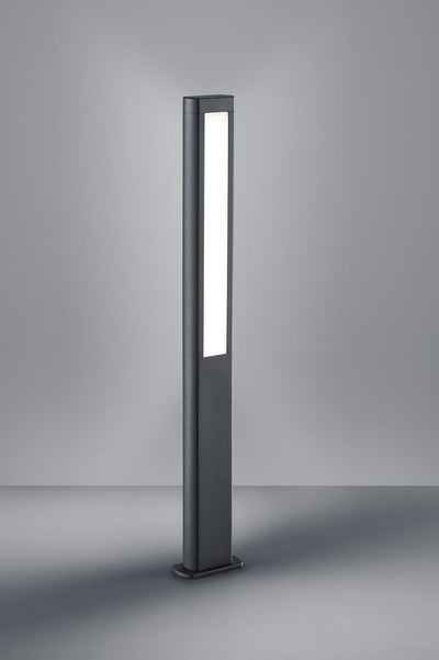 Trio Rhin - éclairage sur poteau - anthracite - incl. 2x smd 5,5w - éclairage extérieur - ip54