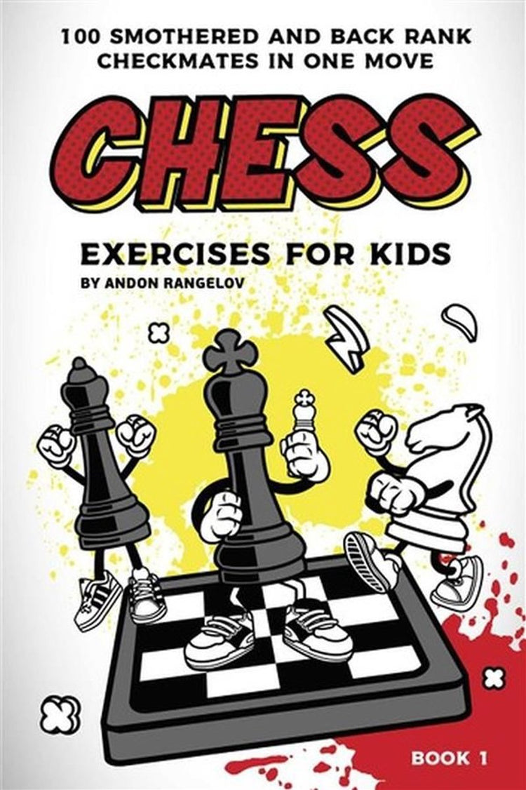 Puzzles d'échecs pour enfants et adolescents 1 à 100 échecs et mats étouffés en un seul mouvement