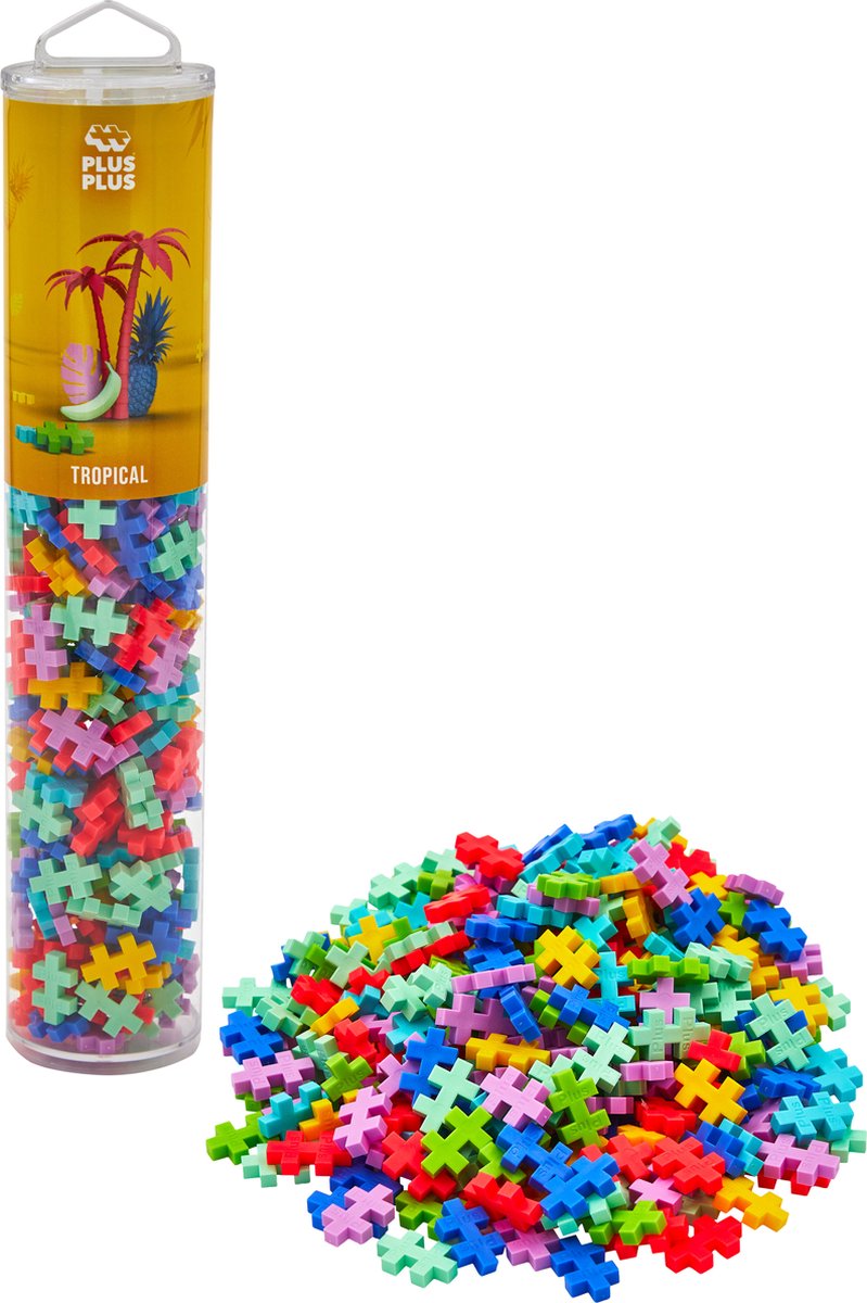 Plus plus tube tropical plus-plus : 240 pièces (4261)