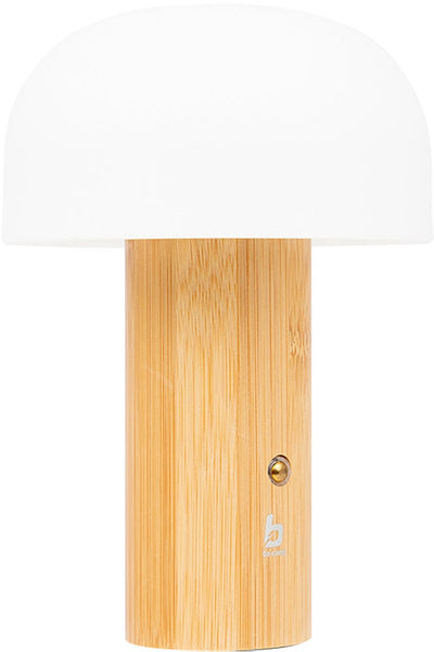 Bo-camp - collection outdoor urbaine - lampe de table - nasstington - bambou - rechargeable - 180 lumen