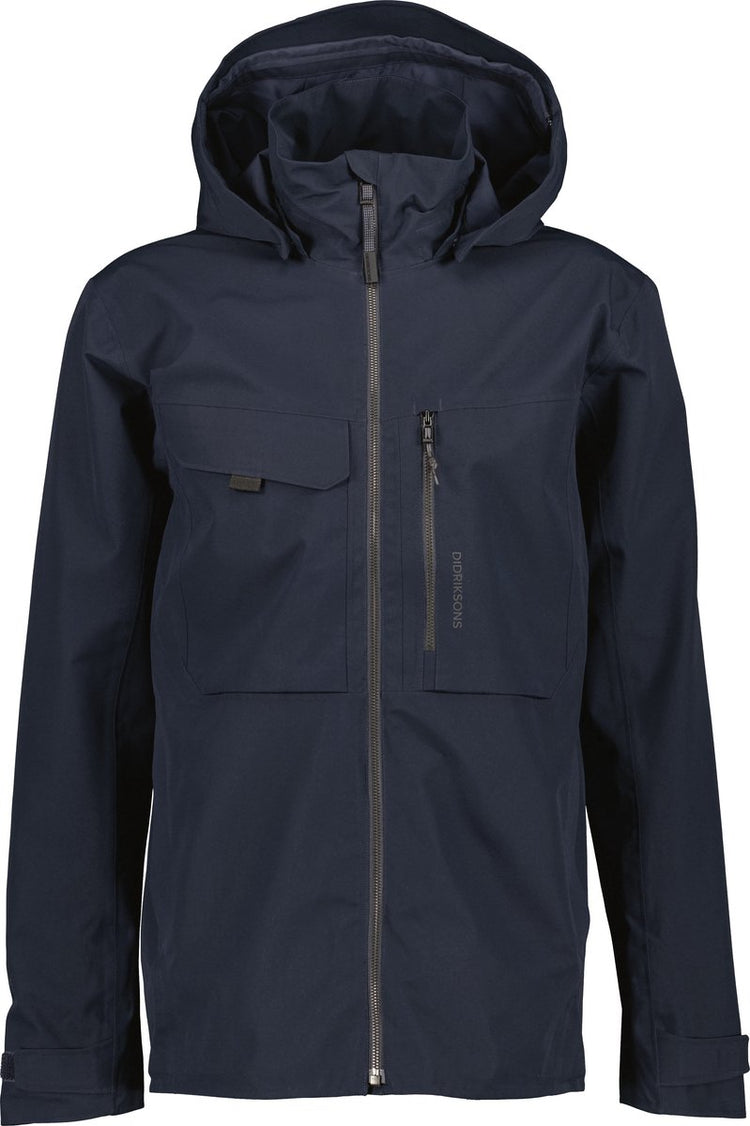 Didriksons aston usx jkt 5 veste d'extérieur unisexe - bleu nuit foncé
