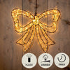 Anna's collection noeud papillon lumineux 34cm 278LED IP44 avec fonction flash variateur minuterie