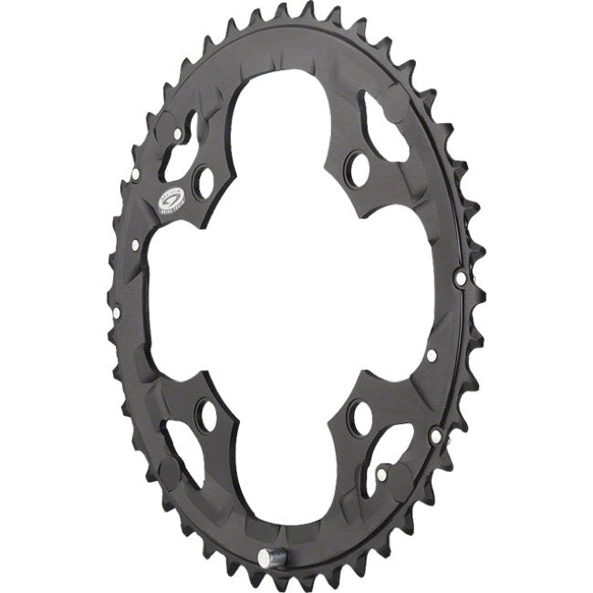 Plateau Shimano Deore 9V 4 bras Y1GX98050 noir 44T