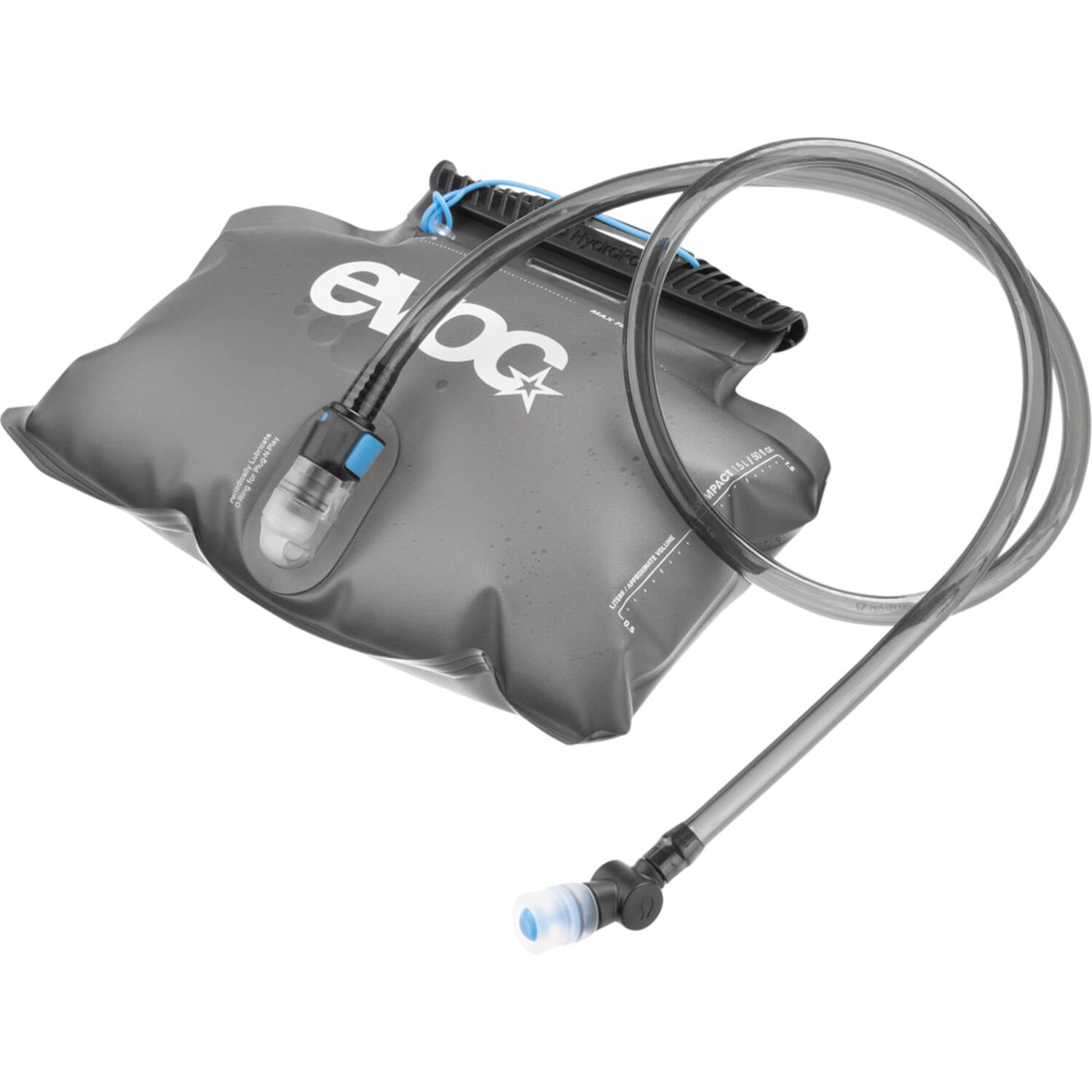 Evoc - sac banane avec poche d'hydratation gris carbone 1,5l