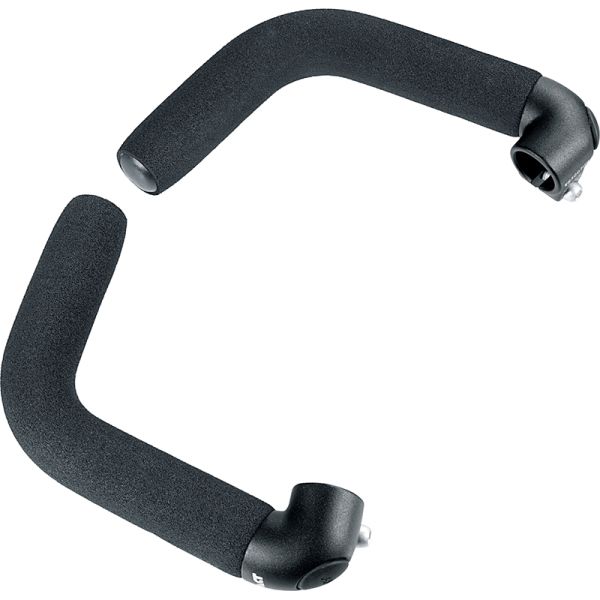 Embouts de guidon Ergotec touring noir
