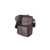 Sac à bicycle de basilic Déplacement des crochets Mik Brown avec casque bak | 15L
