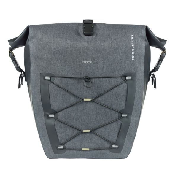 Basil sac unique navigateur storm l mik 25-31l 15 x 27 x 41 cm - noir