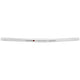 Barre plate de direction ergotec 25,4x600 mm argent