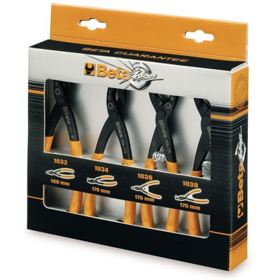 Borgerveertangset Beta Tools 1031 S4 4 pièces