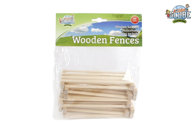 Kids Globe Globe 8 Fences en bois 1:24