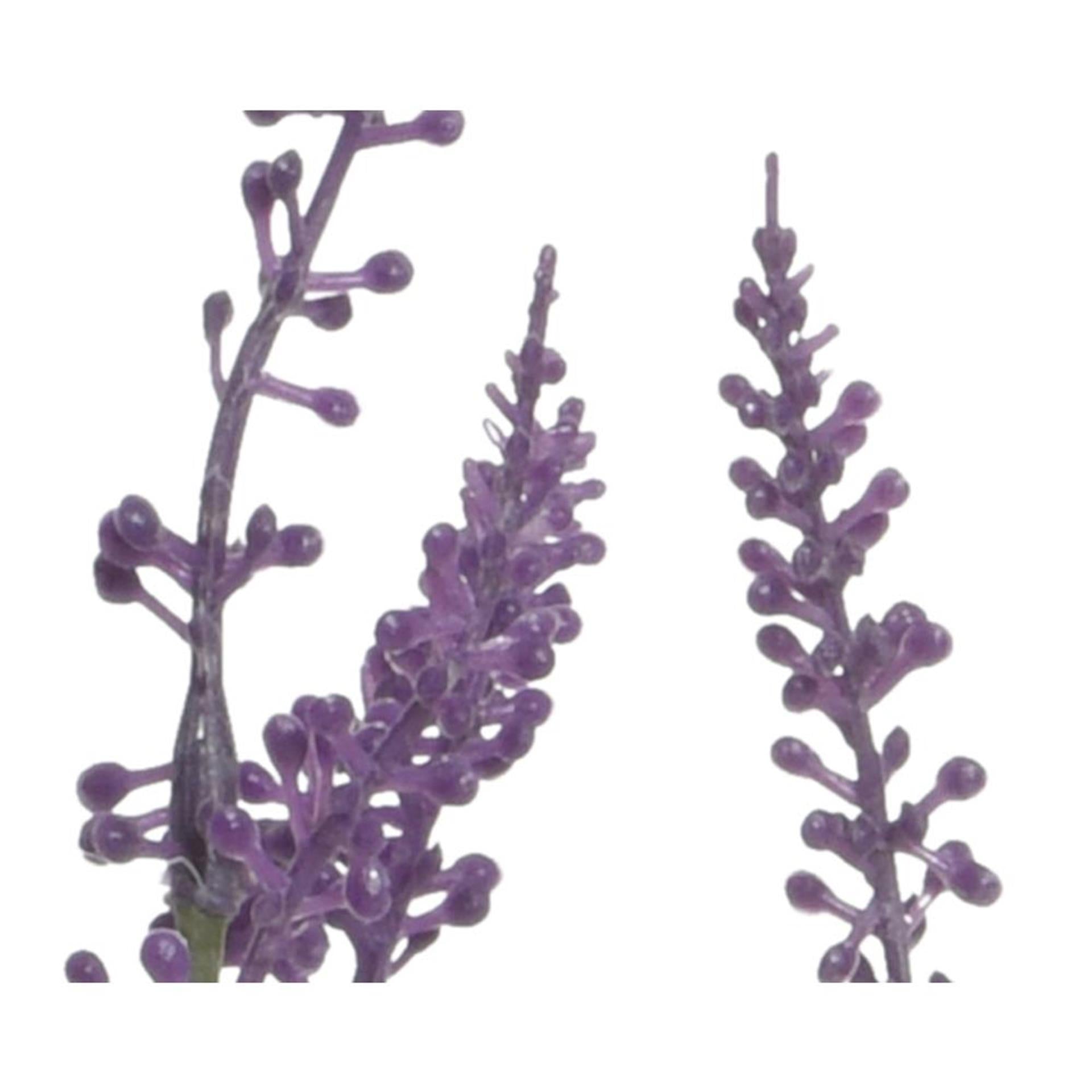 Decoris plante artificielle lavande h46cm violet
