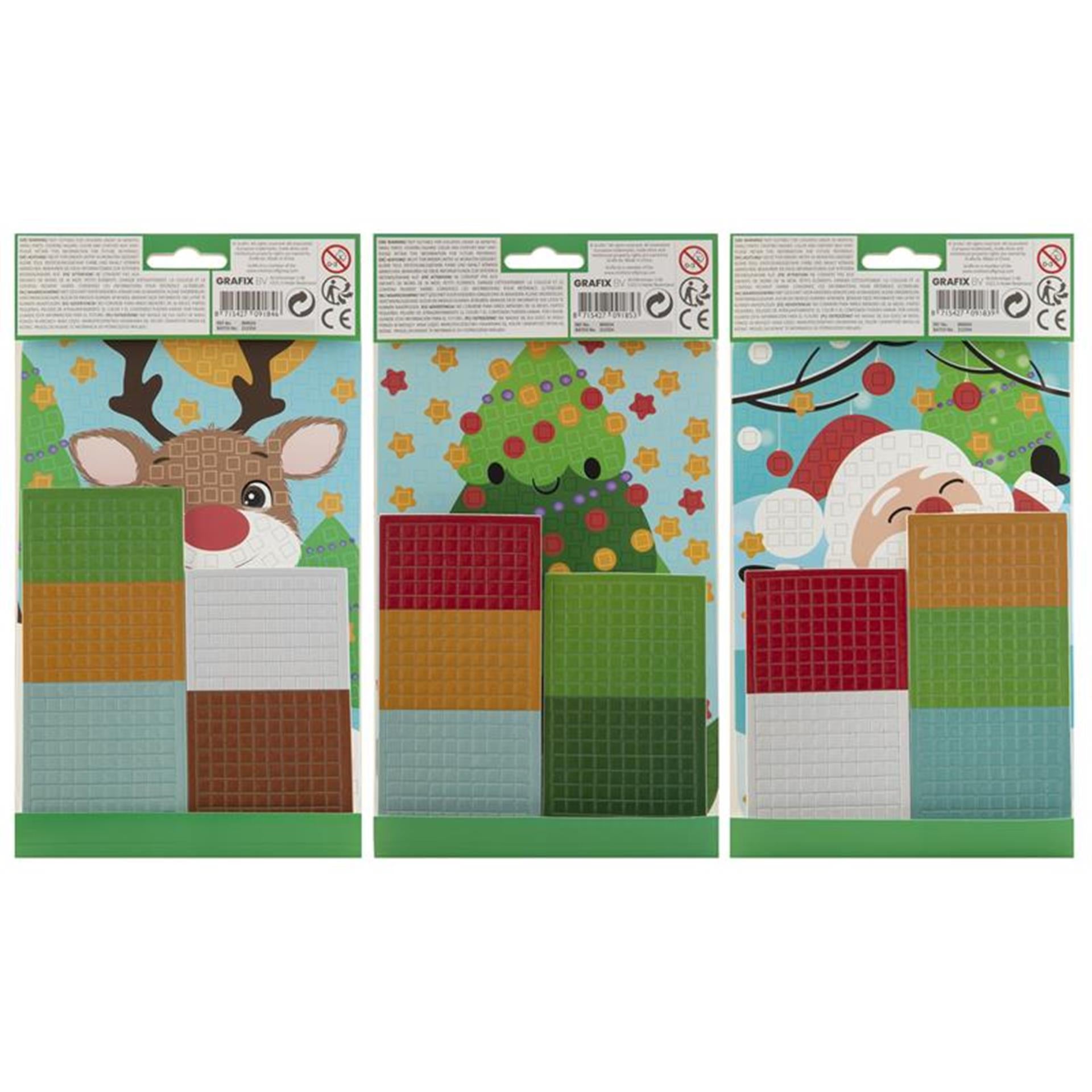 Grafix Art mosaïque de Noël format A5
