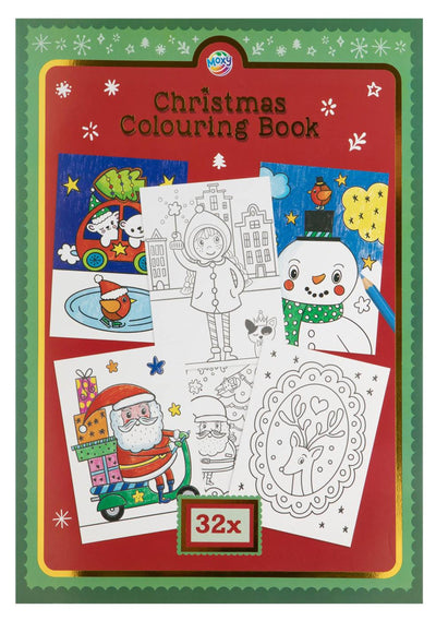 Livre de coloriage de groupe d'artisanat créatif Noël a4 - 32 feuilles