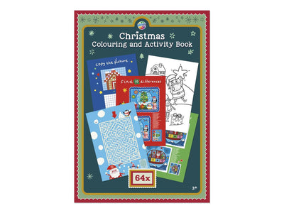 Cahier de coloriage et d'activités de groupe d'artisanat créatif Noël - 64 pages