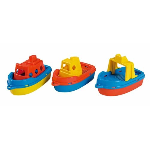 Jouet de bain de base 3 bateaux