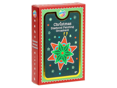 Groupe d'artisanat créatif, peinture diamant, ornement de noël
