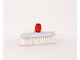 Chariot paresseux en plastique fibre synthétique blanc 23cm