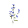 Decoris fleur artificielle bleuet h55cm violet